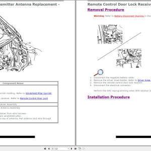 Chevrolet Captiva 2006 2017 Service Operation Manual 2