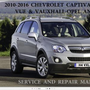 Chevrolet Captiva Sport Saturn Vue Vauxhall Opel Antara 2010 2016 Service Repair Manual 1