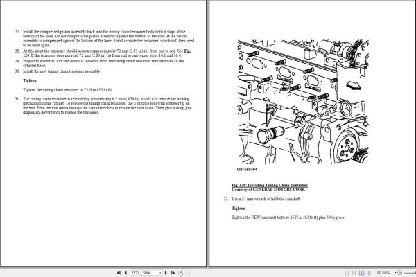 Chevrolet Cavalier 2002 2005 Service Repair Manual 2