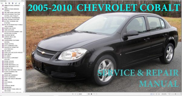 Chevrolet Cobalt 2005 2010 Service Repair Manual 1