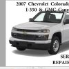 Chevrolet Colorado Isuzu I 350 GMC Canyon 2007 Service Repair Manual 1