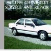 Chevrolet Corsica 1987 1994 Service Repair Manual 1
