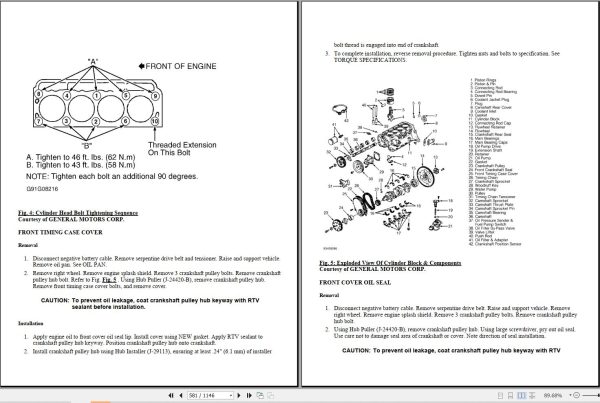Chevrolet Corsica 1987 1994 Service Repair Manual 3