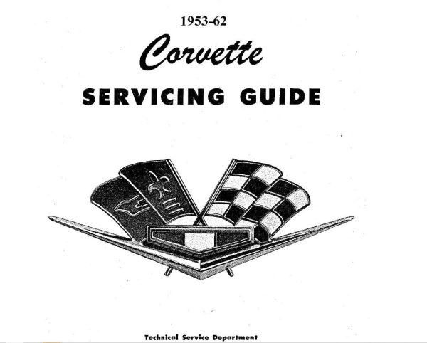Chevrolet Corvette C1 1953 1962 Service Repair Manual 3