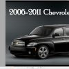 Chevrolet HHR 2006 2011 Service Repair Manual 1