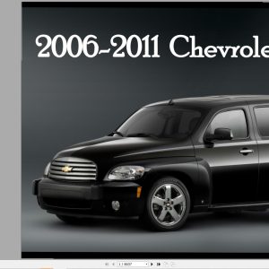 Chevrolet HHR 2006 2011 Service Repair Manual 1