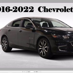 Chevrolet Malibu 2016 2022 Service Repair Manual 1
