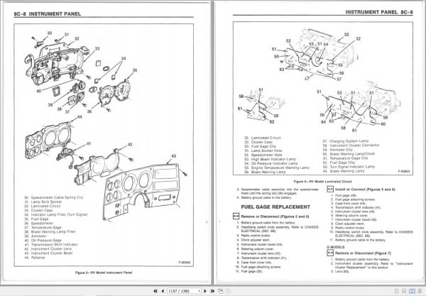 Chevrolet R V P Truck G Van 1987 Service Repair Manual 3