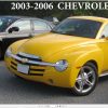 Chevrolet SSR 2003 2006 Service Repair Manual 1