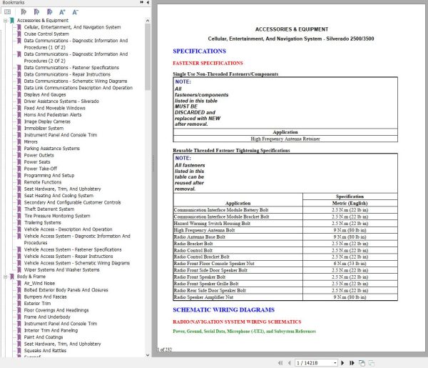 Chevrolet Silverado 2500HD 3500HD 2019 2023 Service Repair Manual 1