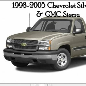 Chevrolet Silverado GMC Sierra 1998 2005 Service Repair Manual 1