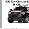 Chevrolet Silverado GMC Sierra 2011 2014 Service Repair Manual 1