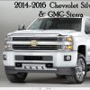 Chevrolet Silverado GMC Sierra 2014 2016 Service Repair Manual 1