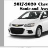 Chevrolet Sonic Aveo 2017 2020 Service Repair Manual 1