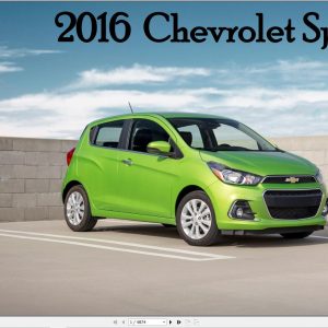 Chevrolet Spark 2016 Service Repair Manual 1