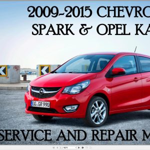 Chevrolet Spark Opel Karl 2009 2015 Service Repair Manual 1