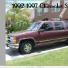 Chevrolet Suburban 1992 1997 Service Repair Manual 1