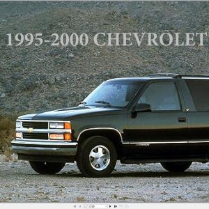 Chevrolet Tahoe 1995 2000 Service Repair Manual 1