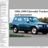 Chevrolet Tracker Sunrunner 1994 1999 Service Repair Manual 1
