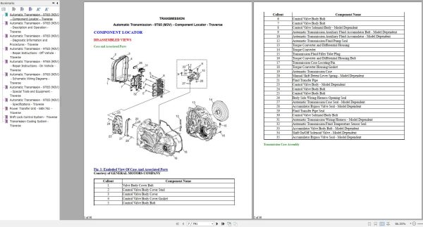 Chevrolet Traverse 2023 Service Repair Manual 1