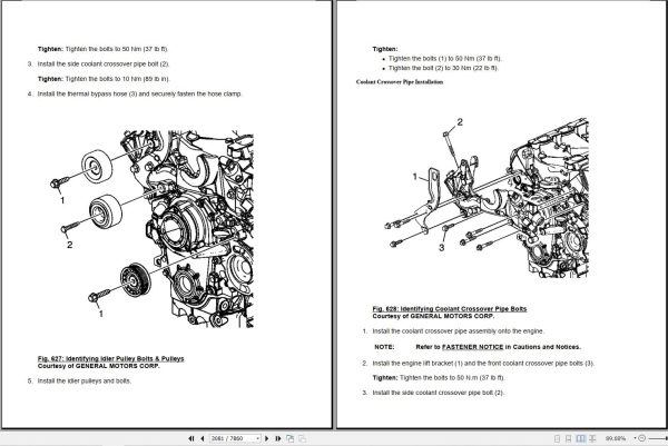 Chevrolet Uplander Pontiac Montana SV6 2005 2009 Service Repair Manual 2