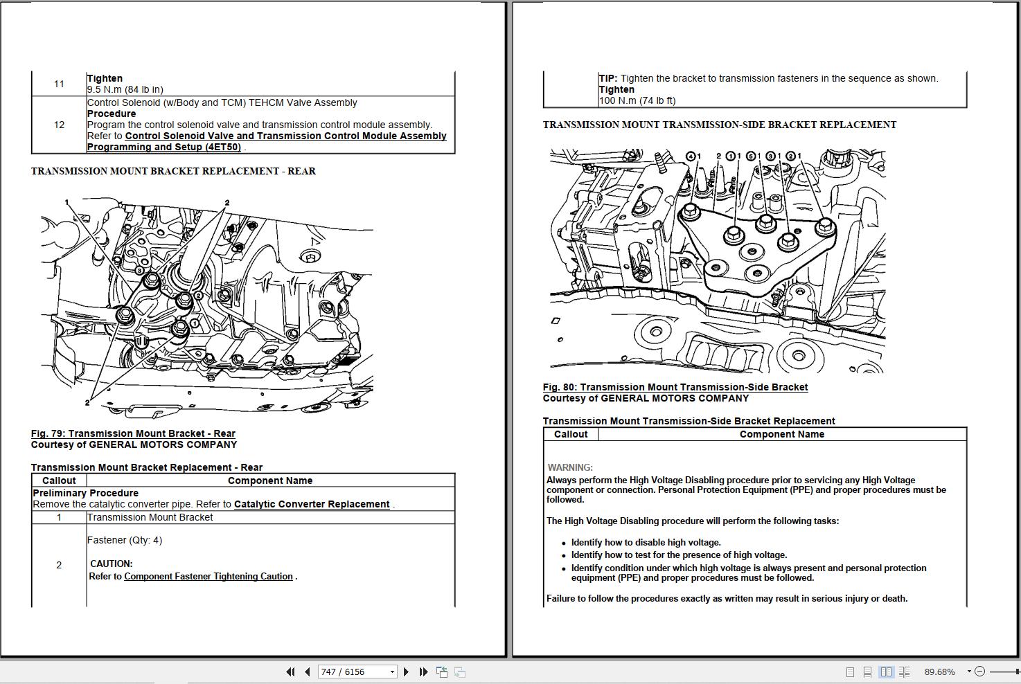 Chevrolet Volt 2010 2015 Service Repair Manual 2