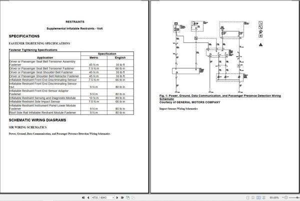 Chevrolet Volt Opel Ampera 2016 2017 Service Repair Manual 4