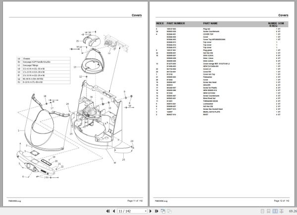 Crown Double Stacker DS3000 Parts Manual 2