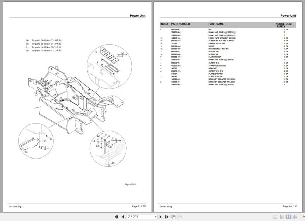 Crown Forklift C 5 1055 Diesel Pneumatic Parts Manual 2