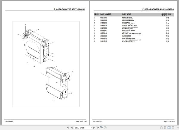 Crown Forklift CD35S 9 CD40S 9 CD45S 9 CD50C 9 CD55C 9 Parts Manual 2