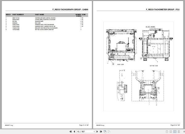 Crown Forklift CDV250S 7 Parts Manual 2