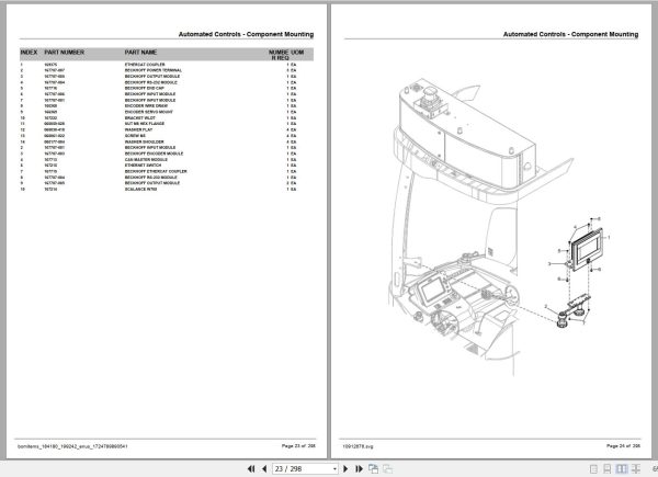 Crown Forklift DualMode R Parts Manual 2