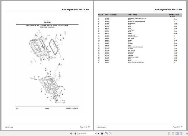 Crown Forklift MAX50 Parts Manual 2