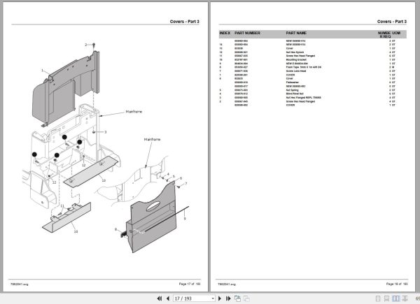 Crown Forklift MPC3000 Parts Manual 2