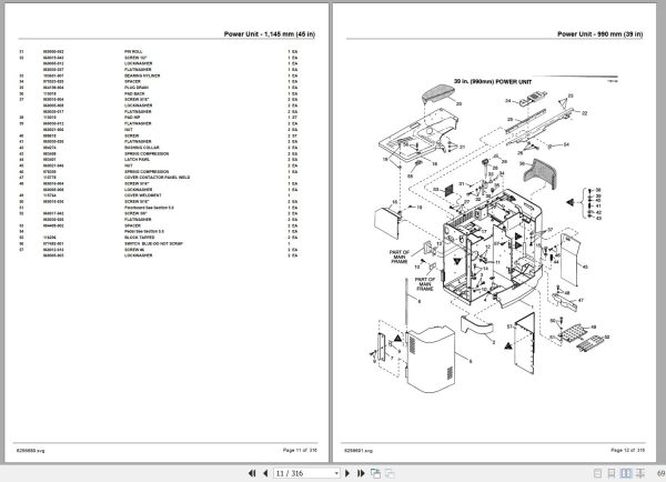 Crown Forklift RD3000 Parts Manual 2