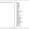 Crown Forklift V34 LPG Pneumatic Lot 9870 Hamech Parts Manual 1