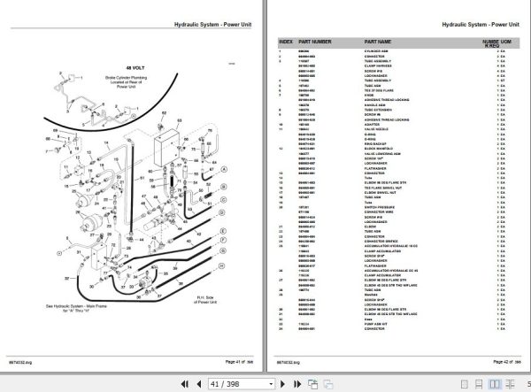 Crown Narrow Aisle Turret Truck 30TSP Parts Manual 2