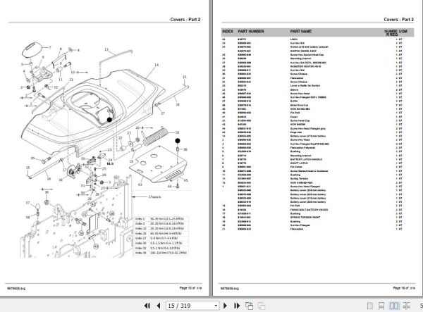 Crown Order Picker GPC3000QPR 5A416980 5A999999 Parts Manual 2