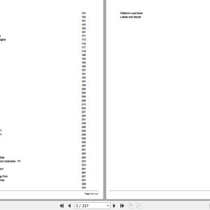 Crown Order Picker SP3400 3 Wheel Parts Manual 1