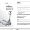 Crown Pallet PTH50 Series Service and Parts Manual ES 1