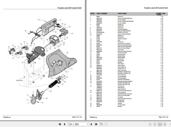 Crown Pallet Truck RT4000 Parts Manual 2