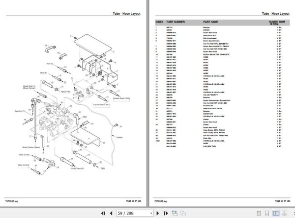 Crown Reach Truck ESR4000 Parts Manual 2