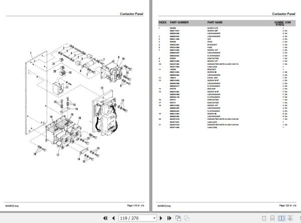 Crown Reach Truck SSR Parts Manual 2