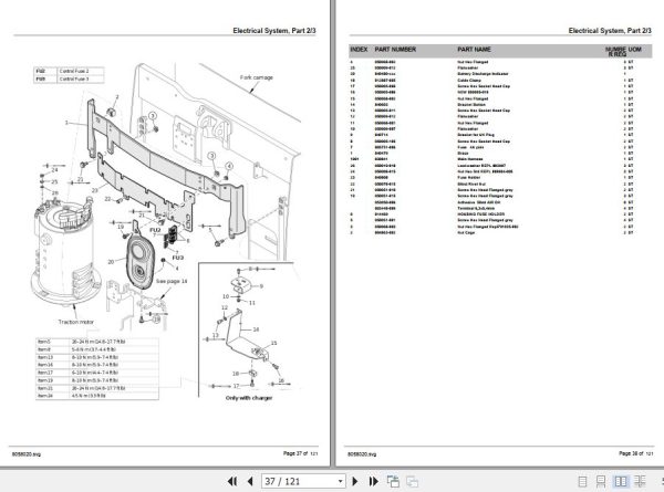 Crown Walkie Pallet WP3210 Parts Manual 2