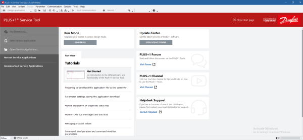 Danfoss Plus 1 Service Tool