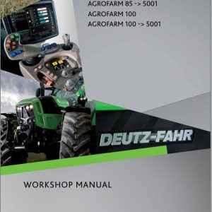 Deutz Fahr Tractor AGROFARM 85 100 Workshop Manual 2014 1