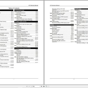 Dongfeng E70 2019 Service Manual 1