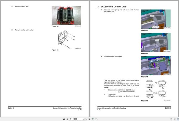 Doosan Wheel Loader DL420 5 Troubleshooting Manual 950106 01976E 3