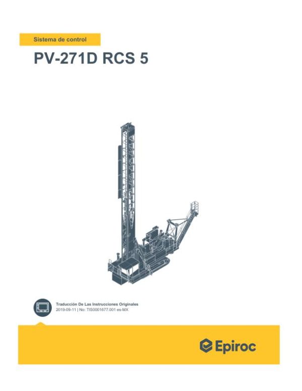 Epiroc Drill Pit Viper PV 271D RCS 5 Control System ES 1