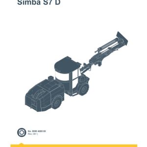 Epiroc Drill Simba S7 D Diagrams and Drawings 1